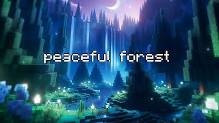 Minecraft 🎧 peaceful magic forestㅣ music  relaxing ambienceㅣ1 Hour [upl. by Cassaundra747]