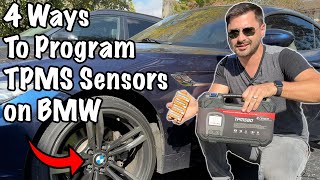 How to Program TPMS Sensors on BMW [upl. by Puglia]