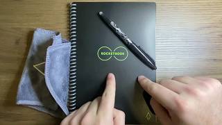 Rocketbook Everlast  Executive  Notebook Review [upl. by Ahtenak]