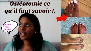 Ostéotomie des pieds mon opération douloureuse 2ème partie [upl. by Jarib864]