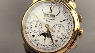 Patek Philippe 5270J001 Perpetual Calendar Moon Phase Chronograph Patek Philippe Review [upl. by Ahseikan]