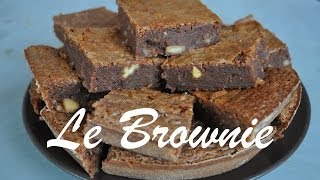 Recette  Comment réaliser un Brownie au Chocolat au Lait [upl. by Dorsey68]