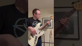 Rush “Anthem” Geddy Lee basscover rush Nash 63 Jazz Bass [upl. by Aneelad296]