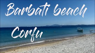 Barbati beach Corfu Greece [upl. by Figone922]