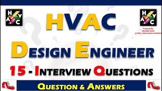 HVAC Design Engineer Interview Question amp Answers [upl. by Edette]