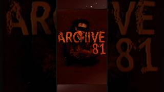 Intro  Archive 81 fanmade voiceacting voiceactor trailer shorts fyp scifi thriller [upl. by Manthei]