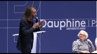 quotLes enjeux écologiques du XXIe sièclequot Leçon inaugurale 2023 en présence de Cédric Villani [upl. by Analed]