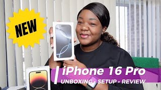 iPhone 16 Pro White Titanium 512gb Unboxing • Setup • Review [upl. by Fineberg]