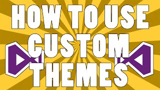 How To Use Custom Themes in VBNET [upl. by Anirt]