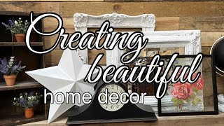 Making Beautiful Home Decor from Second Hand Finds  Haul  Farmhouse  Cottage  Industrial  Boho [upl. by Niuq]