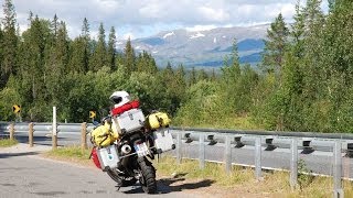 MotorradTour Norwegen Köln  Nordkapp  Teil 3 Über den Polarkreis [upl. by Esille741]