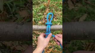 Quickrelease hitch knot It Works usefulknot knot [upl. by Volin]