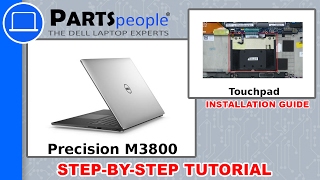 Dell Precision M3800 P31F001 Touchpad HowTo Video Tutorial [upl. by Charin]