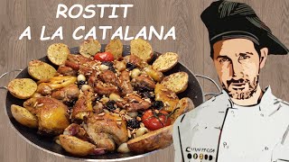 ROSTIT CATALÀ  Un rostit a la CATALANA fet a la CASSOLA  Receptes de cuina tradicional [upl. by Eednim790]