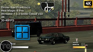 Driver San Francisco 4K Winlator 713 Glibc [upl. by Anasor]