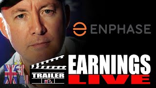 ENPH Stock  Enphase Energy Earnings CALL  TRAILER  Martyn Lucas Investor MartynLucasInvestor [upl. by Yanahc]