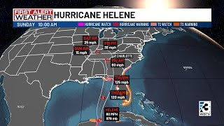 Hurricane Helene forms in the Gulf of Mexico [upl. by Meekar250]