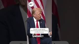 Former President Donald Trump revealed at the National Association of Black Journalist confrence [upl. by Vallo997]