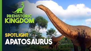 Prehistoric Kingdom  Apatosaurus Spotlight [upl. by Catrina]