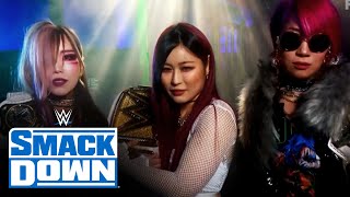 SKY Asuka and Sane suggest Kai sleep with one eye open SmackDown highlights Feb 16 2024 [upl. by Attolrahc]