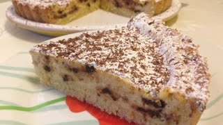 Torta alla ricotta e gocce di cioccolato  intheskywithcupcakes [upl. by Boyer]