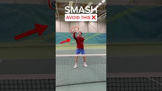 Tennis Overhead Smash  How to Hit the Perfect Smash 3 key Tips tennis tennissmash tenniscoach [upl. by Towney530]