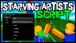 BEST New Starving Artists Script ✔️ Very OP Scripts [upl. by Furgeson]