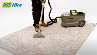 How to use a Karcher carpet cleaner [upl. by Hessney]