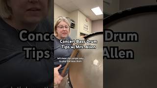 Bass Drum Technique wMrs Allen [upl. by Conal]