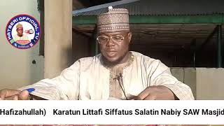 Karatun Littafi Siffatus Salatin Nabiy SAW Masjid Sheikh Abbas Muhammad Jega Rafin Atiku Birnin Kebb [upl. by Leinaj]