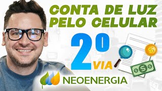 ⚡Como Puxar Conta de Luz ⚡2º Via Conta de Energia Pelo Celular  CelpeNeoenergia de Pernambuco [upl. by Learsi]