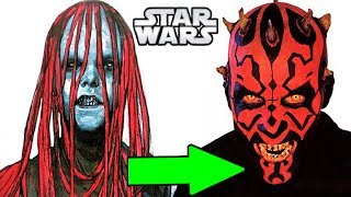 Darth Mauls TERRIFYING Original Look That We NEVER Saw  Star Wars Explained [upl. by Nodab822]