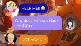 Uzumaki x Uchiha Groupchat Part 30😂😵  Naruto Groupchat [upl. by Eitsyrk]