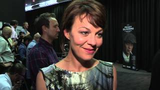 Peaky Blinders  UK Premiere interviews  Cillian Murphy Helen McCrory Charlie CreedMiles [upl. by Manville]