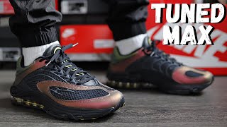 Is Nike Air Tuned Max Black Celery Worth the HYPE On Foot [upl. by Eaj]