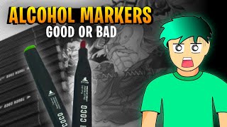 The Alcohol Markers I Use🤔  Alcohol Marker Tutorial [upl. by Yenaffit]