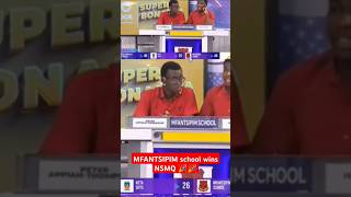 MFANTSIPIM SCHOOL WINS NSMQ 2024 🎉🎉🎉🎉🎉🎉🎉🎉 nsmq2024 nsmq2024 mfantsipim augusco [upl. by Shadow]