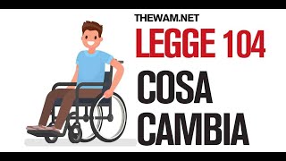 ♿ LEGGE 104 Cambiamenti per Permessi e Congedi [upl. by Merriman]