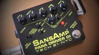 Tech 21 SansAmp PARA DRIVER DI Acoustic guitar [upl. by Lucho33]