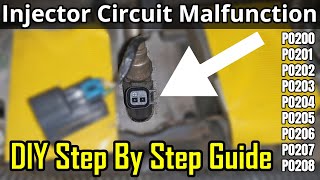 Fuel Injector Circuit Malfunction  How To Diagnose  Problem Solved [upl. by Bithia532]