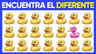 Encuentra El Emoji Diferente 🐤🐸 Adivina El Emoji  Cogni Quiz [upl. by Landis]