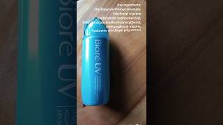 Biòre uv aqua rich lotion spf 50 PA reviewskincare shorts [upl. by Bramwell]