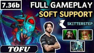 736b  Tofu WEAVER Soft Support Gameplay 20 ASSISTS  Dota 2 Full Match Gameplay [upl. by Airdnas]