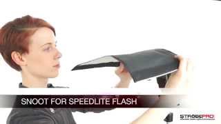 SnootReflector for Speedlite Flash [upl. by Dorren]