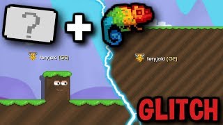 NO FACE  CHAMELEON GLITCH AND WINTER CLASH PRIZES  Growtopia [upl. by Llerryt]