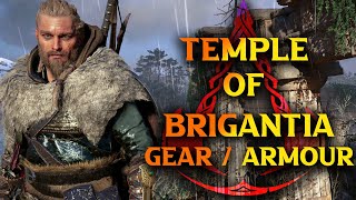 Assassins Creed Valhalla Temple Of Brigantia GEAR  ARMOR [upl. by Kieryt]