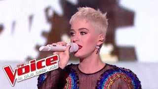 Katy Perry et les talents de The Voice « Chained to The Rhythm »  The Voice France 2017  Live [upl. by Stanislaw]