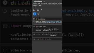 Resuelve Ecuaciones Lineales Rápidamente con Python y NumPy  Tutorial Definitivo [upl. by Ettenej]