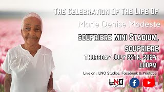 The Celebration Of The Life Of Marie Denise Modeste [upl. by Naltiak]