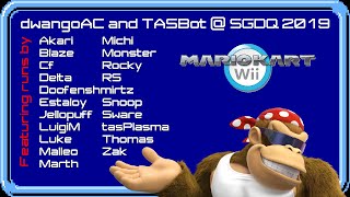 TASBot pla owns Mario Kart Wii Explained expertly by Malleo and crew SGDQ 2019 TAS block [upl. by Grant]